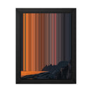 8×10" Framed Canvas - Black variant