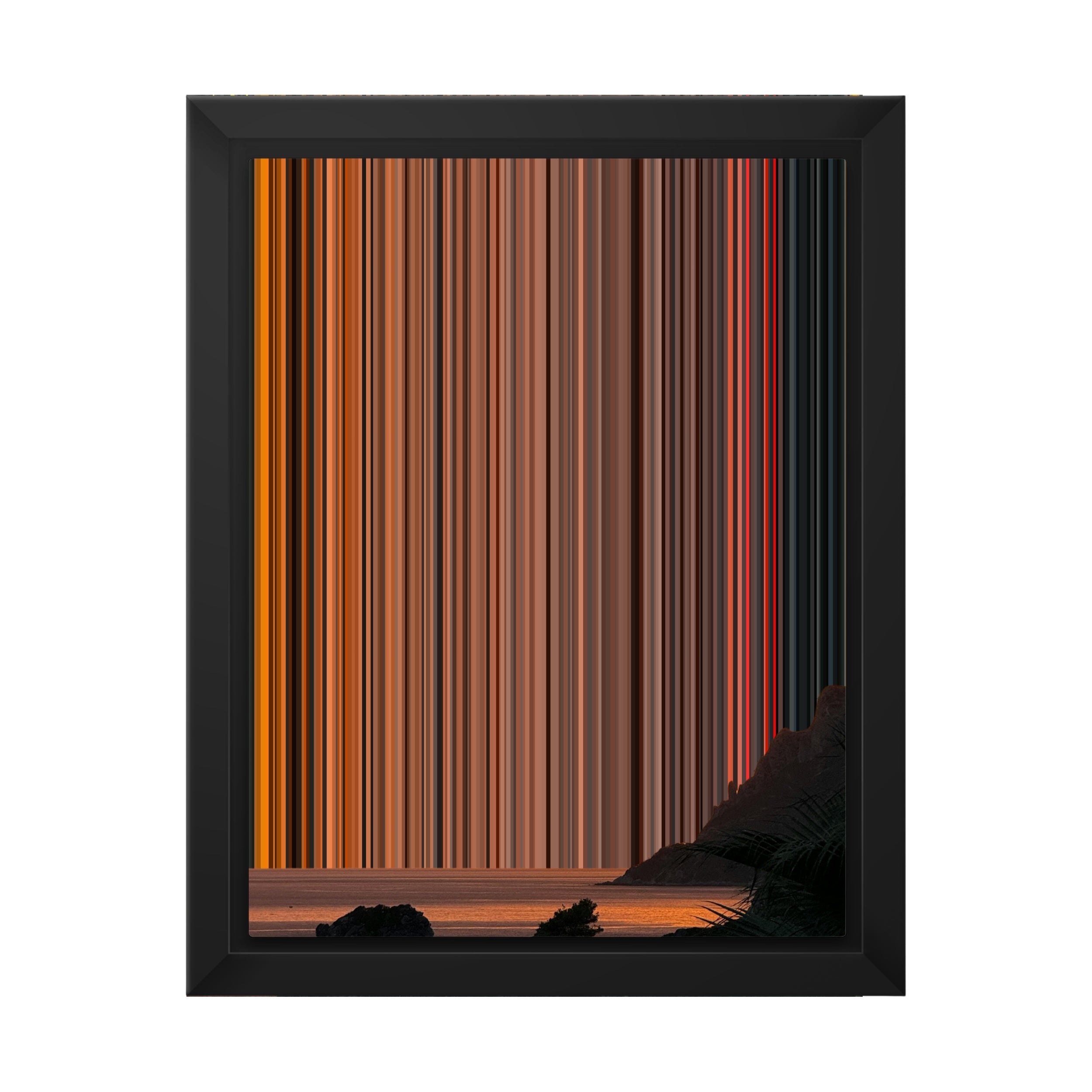 8×10" Framed Canvas - Black variant