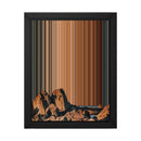 8×10" Framed Canvas - Black variant