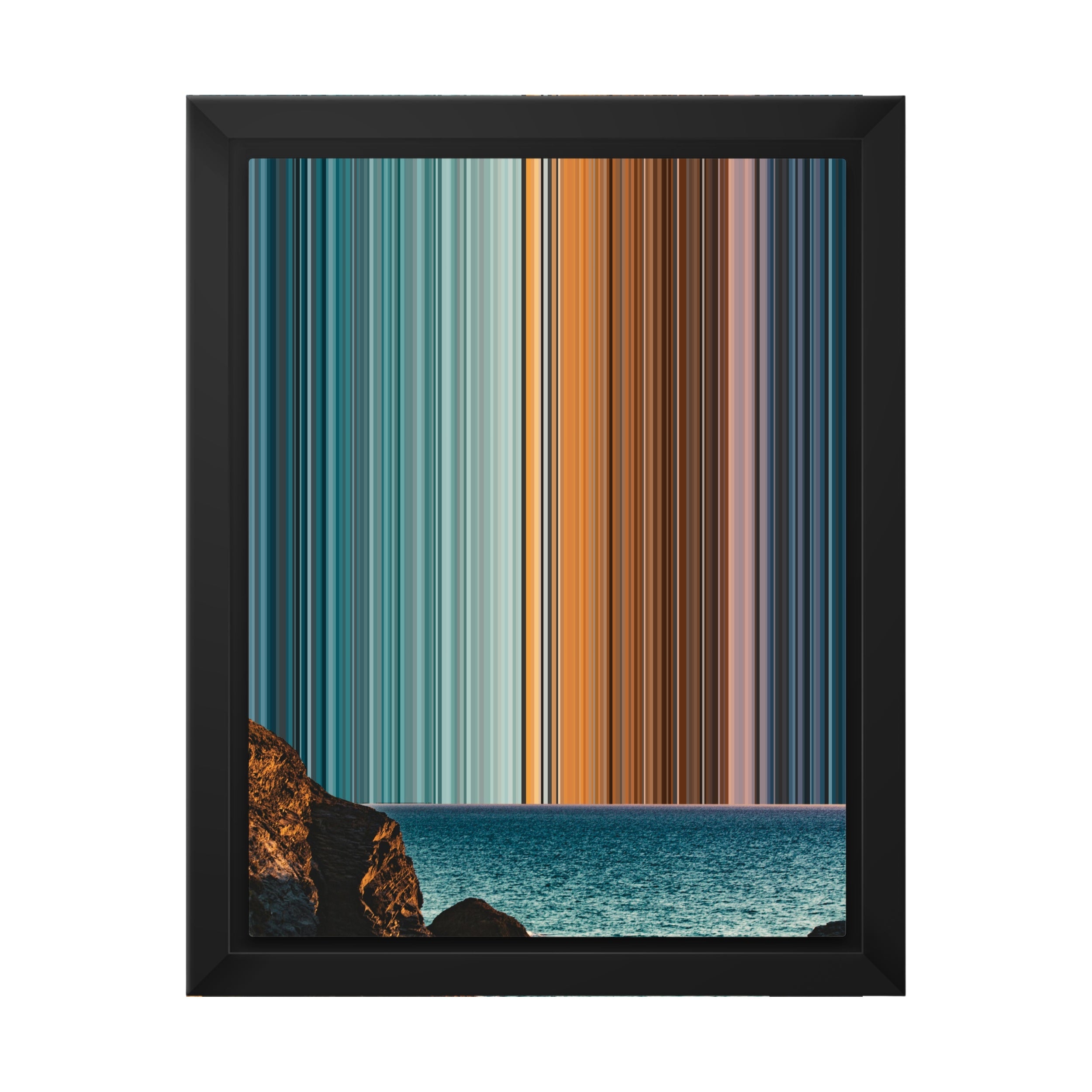 8×10" Framed Canvas - Black variant