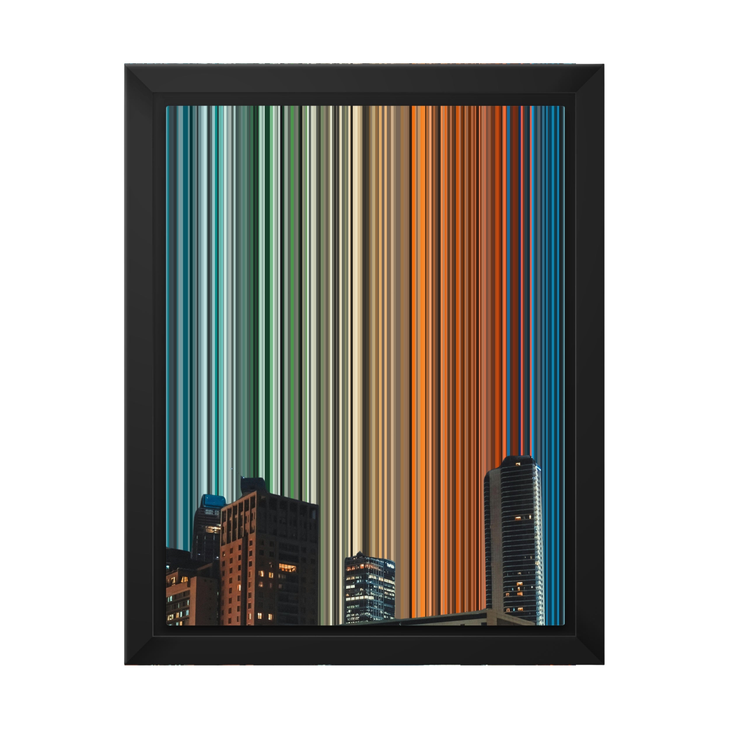 8×10" Framed Canvas - Black variant