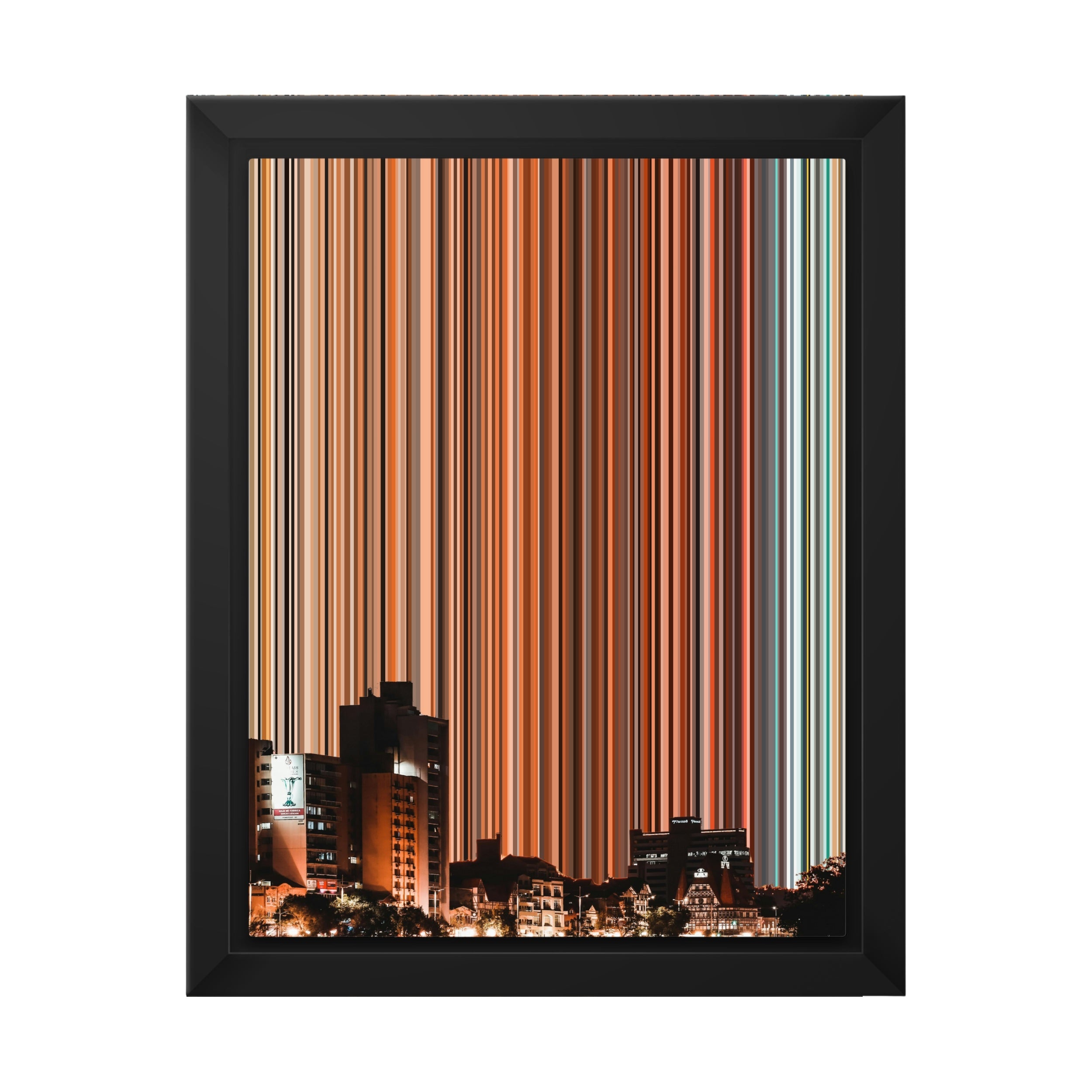 8×10" Framed Canvas - Black variant