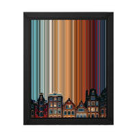 8×10" Framed Canvas - Black variant