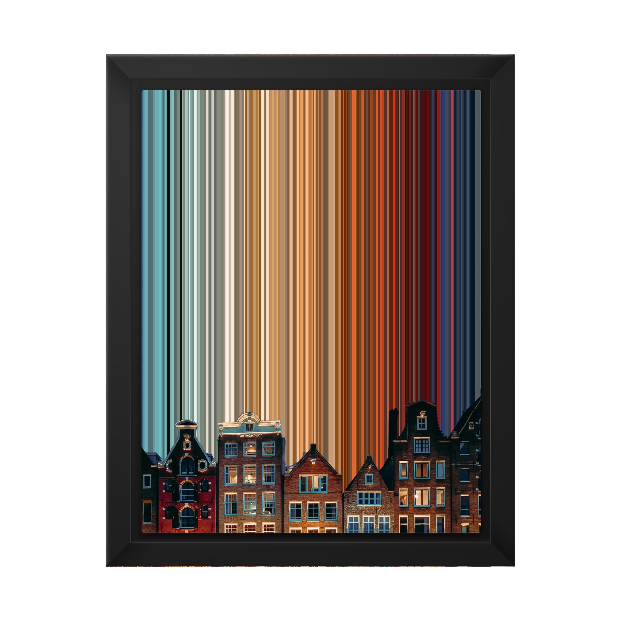 8×10" Framed Canvas - Black variant