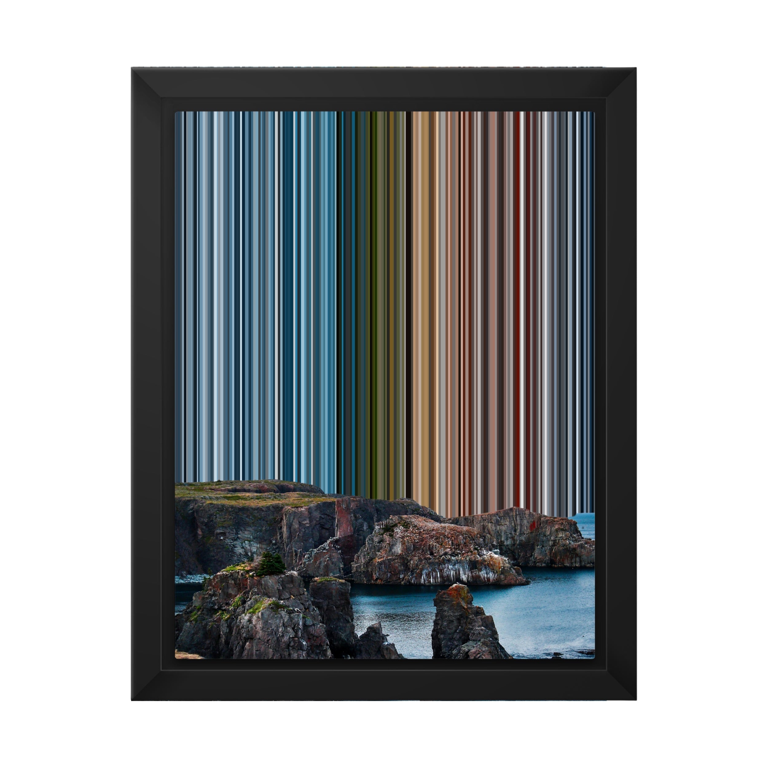 8×10" Framed Canvas - Black variant