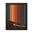 8×10" Framed Canvas - Brown variant