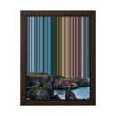 8×10" Framed Canvas - Brown variant