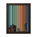 8×10" Framed Canvas - Brown variant