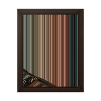 8×10" Framed Canvas - Brown variant