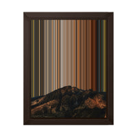 8×10" Framed Canvas - Brown variant