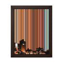 8×10" Framed Canvas - Brown variant