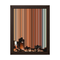 8×10" Framed Canvas - Brown variant