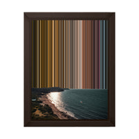 8×10" Framed Canvas - Brown variant