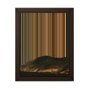 8×10" Framed Canvas - Brown variant