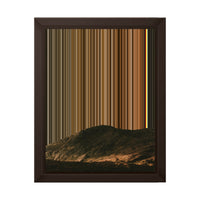 8×10" Framed Canvas - Brown variant