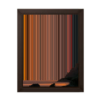 8×10" Framed Canvas - Brown variant