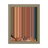 8×10" Framed Canvas - Natural variant