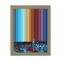 8×10" Framed Canvas - Natural variant