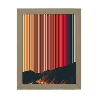 8×10" Framed Canvas - Natural variant