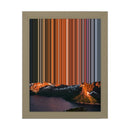 8×10" Framed Canvas - Natural variant