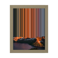 8×10" Framed Canvas - Natural variant