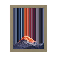 8×10" Framed Canvas - Natural variant