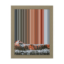 8×10" Framed Canvas - Natural variant