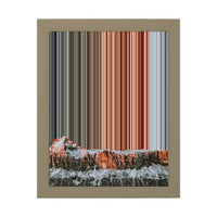 8×10" Framed Canvas - Natural variant