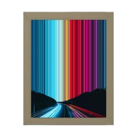 8×10" Framed Canvas - Natural variant