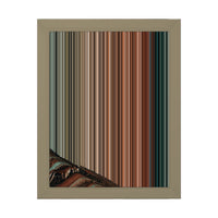 8×10" Framed Canvas - Natural variant