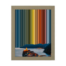 8×10" Framed Canvas - Natural variant