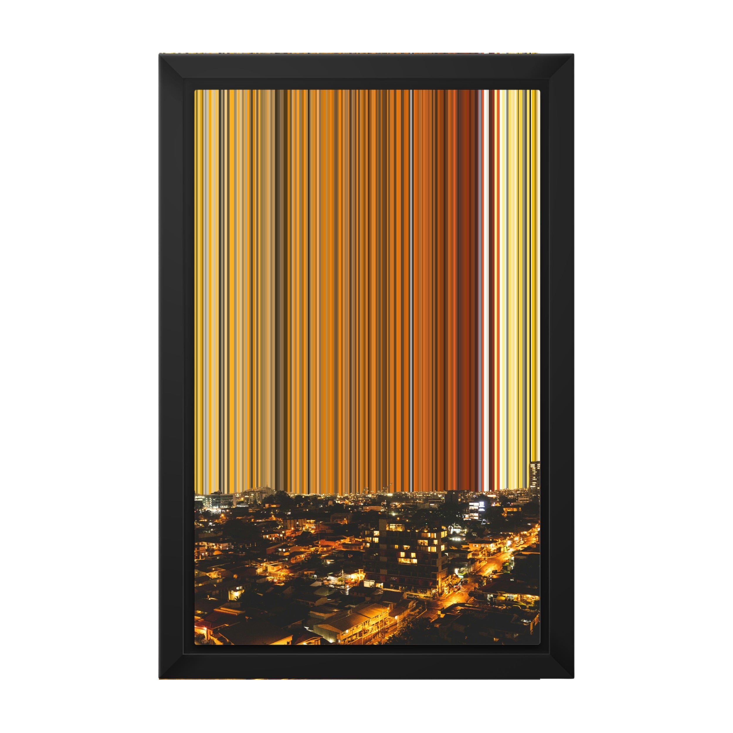 8×12" Framed Canvas - Black variant