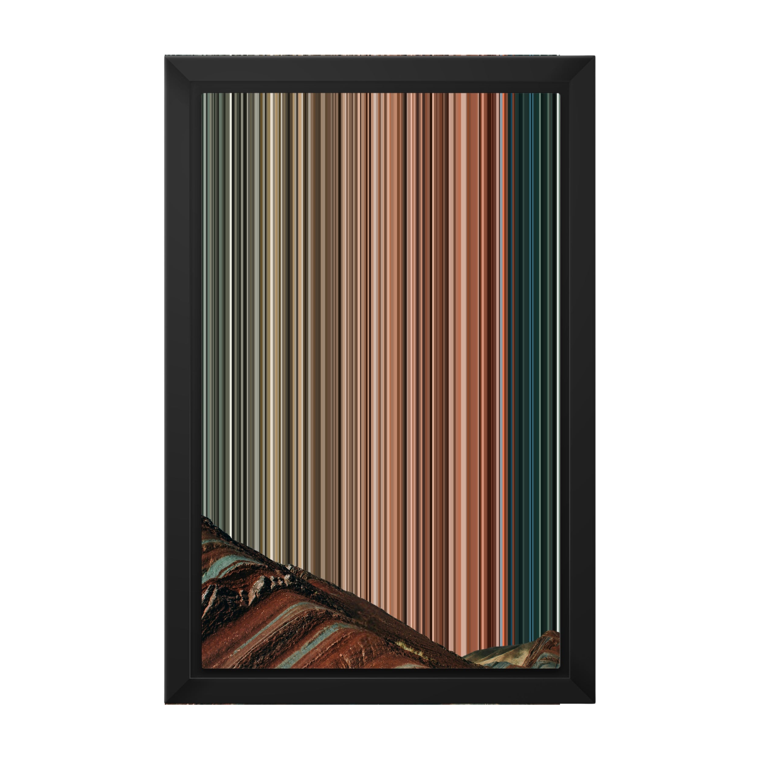 8×12" Framed Canvas - Black variant