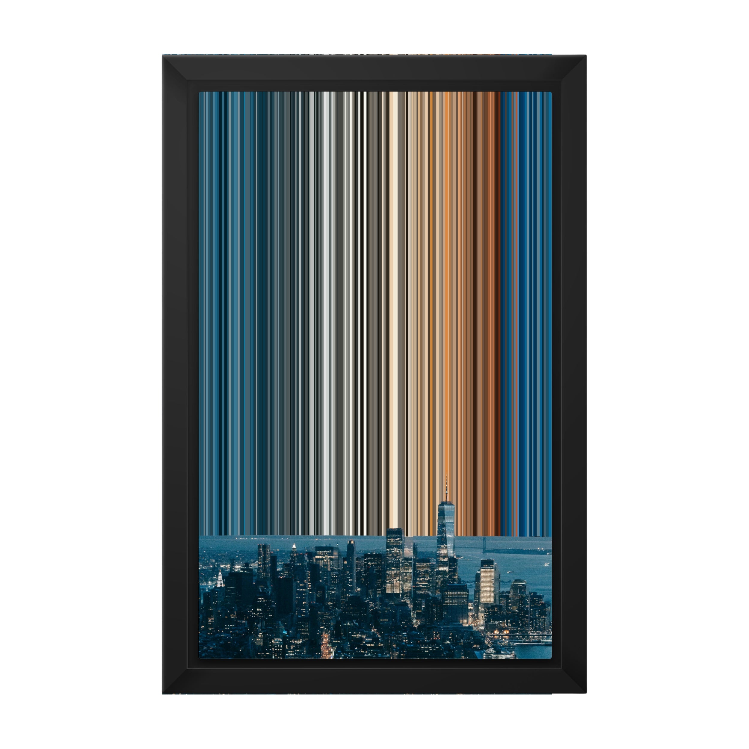 8×12" Framed Canvas - Black variant