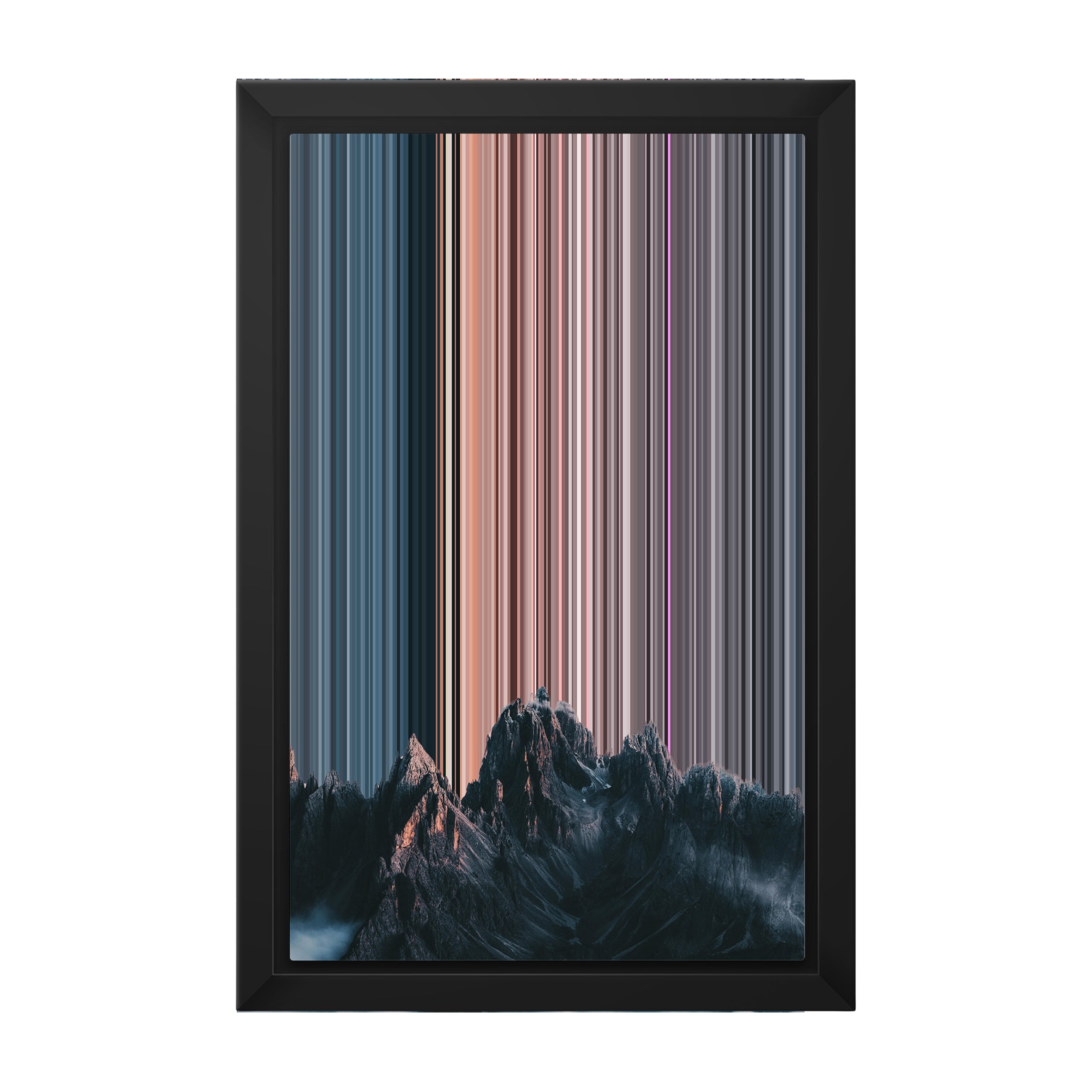 8×12" Framed Canvas - Black variant