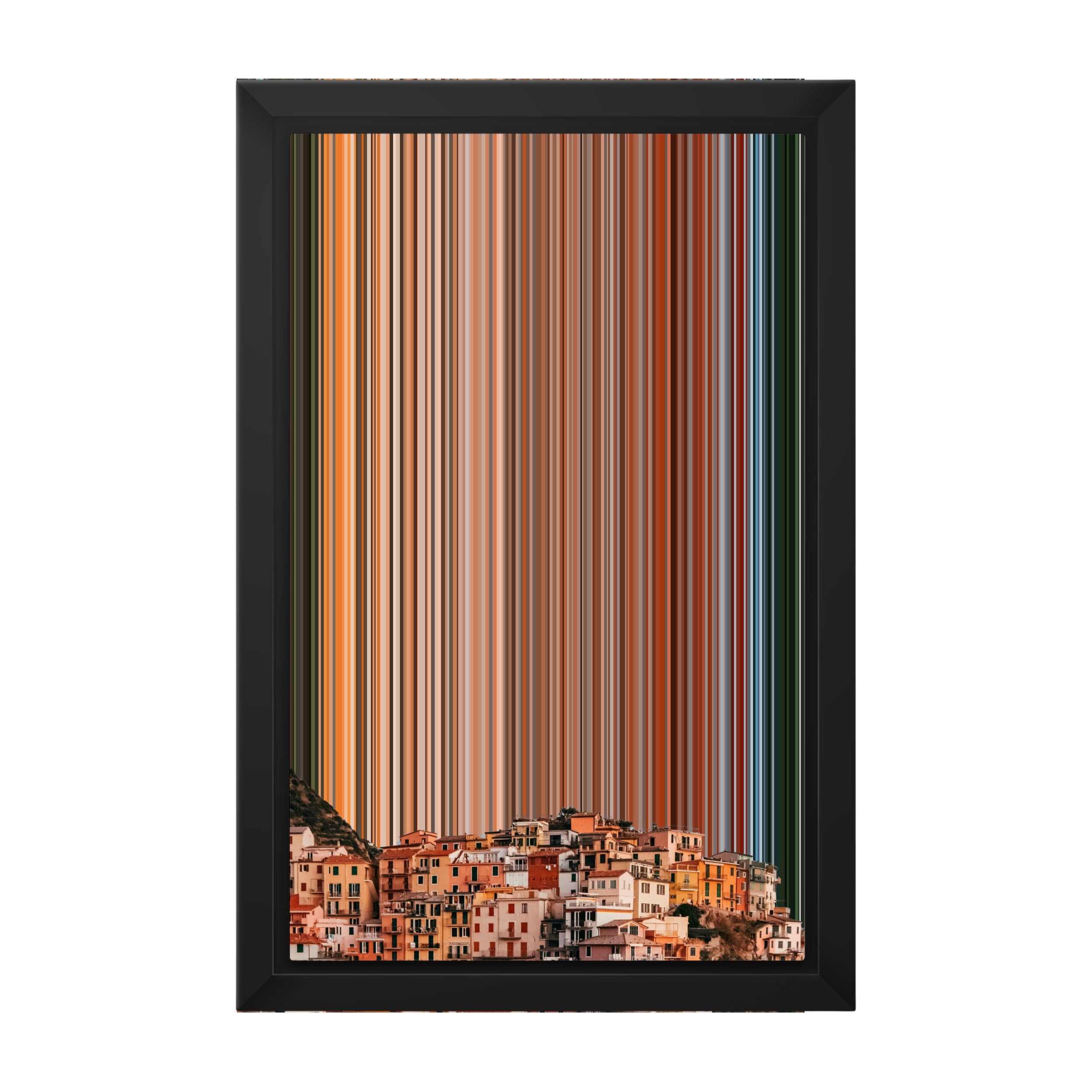 8×12" Framed Canvas - Black variant