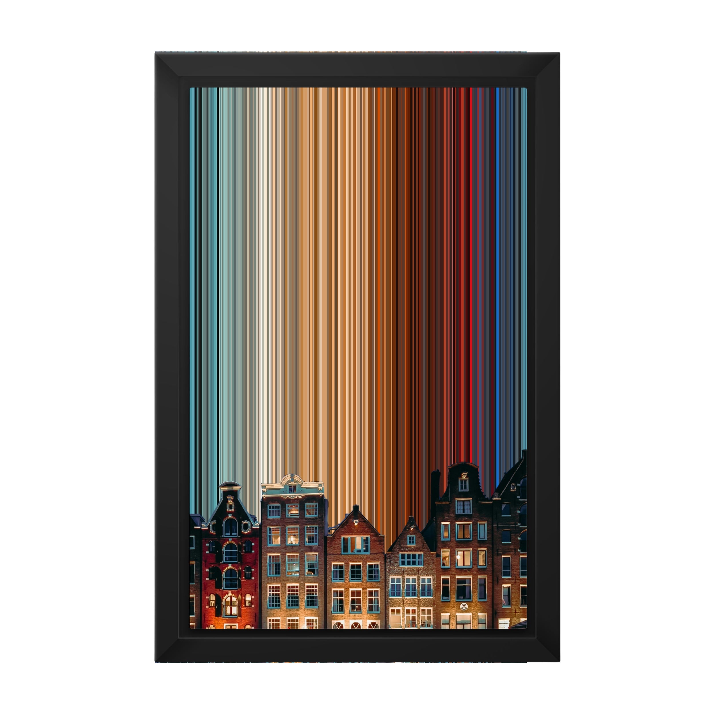 8×12" Framed Canvas - Black variant