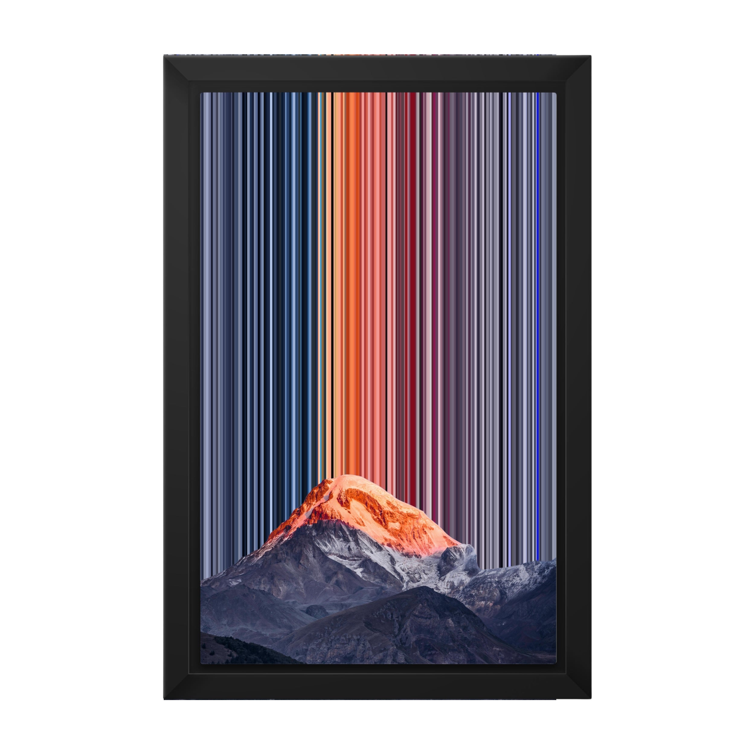 8×12" Framed Canvas - Black variant