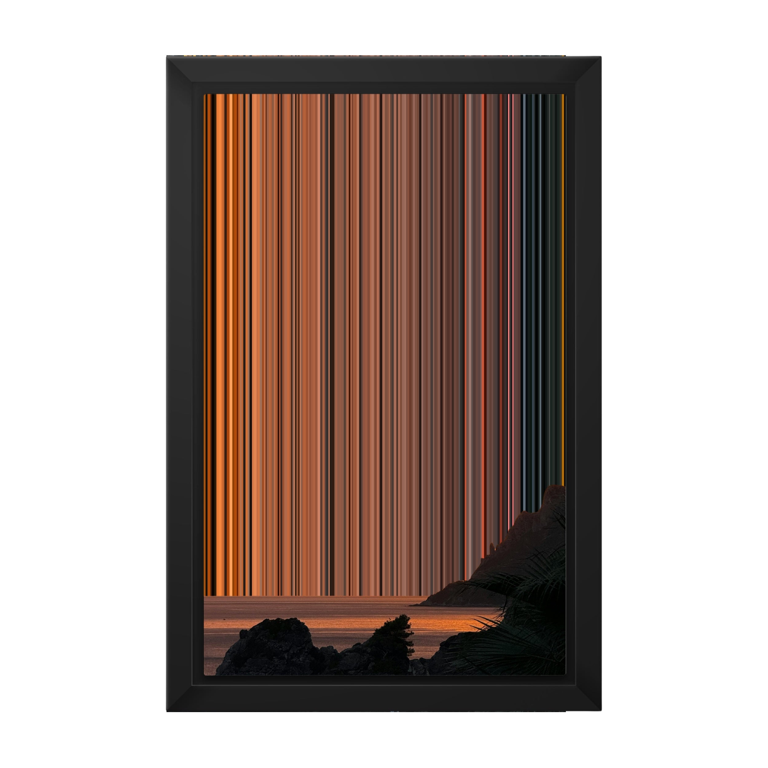 8×12" Framed Canvas - Black variant