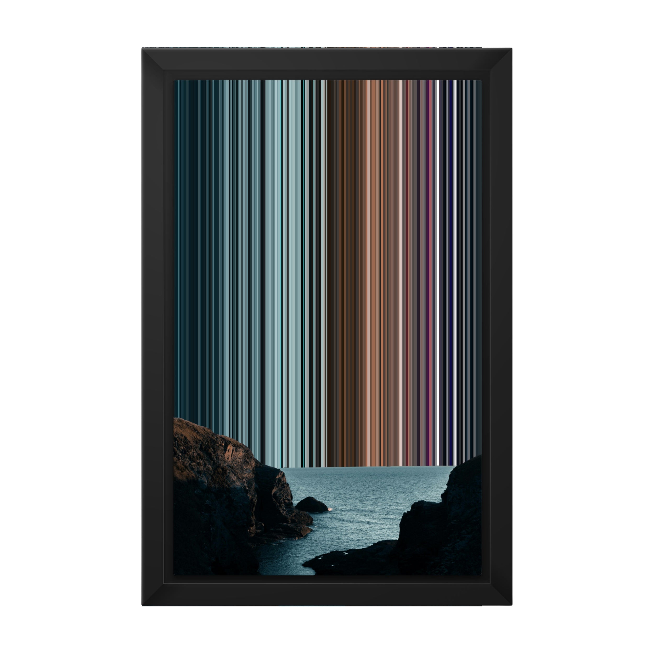 8×12" Framed Canvas - Black variant