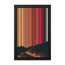 8×12" Framed Canvas - Black variant