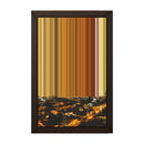 8×12" Framed Canvas - Brown variant