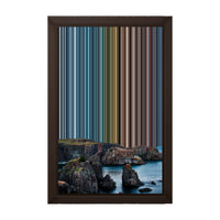 8×12" Framed Canvas - Brown variant