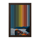 8×12" Framed Canvas - Brown variant