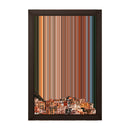 8×12" Framed Canvas - Brown variant