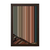 8×12" Framed Canvas - Brown variant