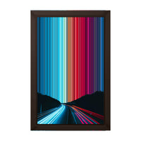 8×12" Framed Canvas - Brown variant