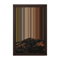 8×12" Framed Canvas - Brown variant