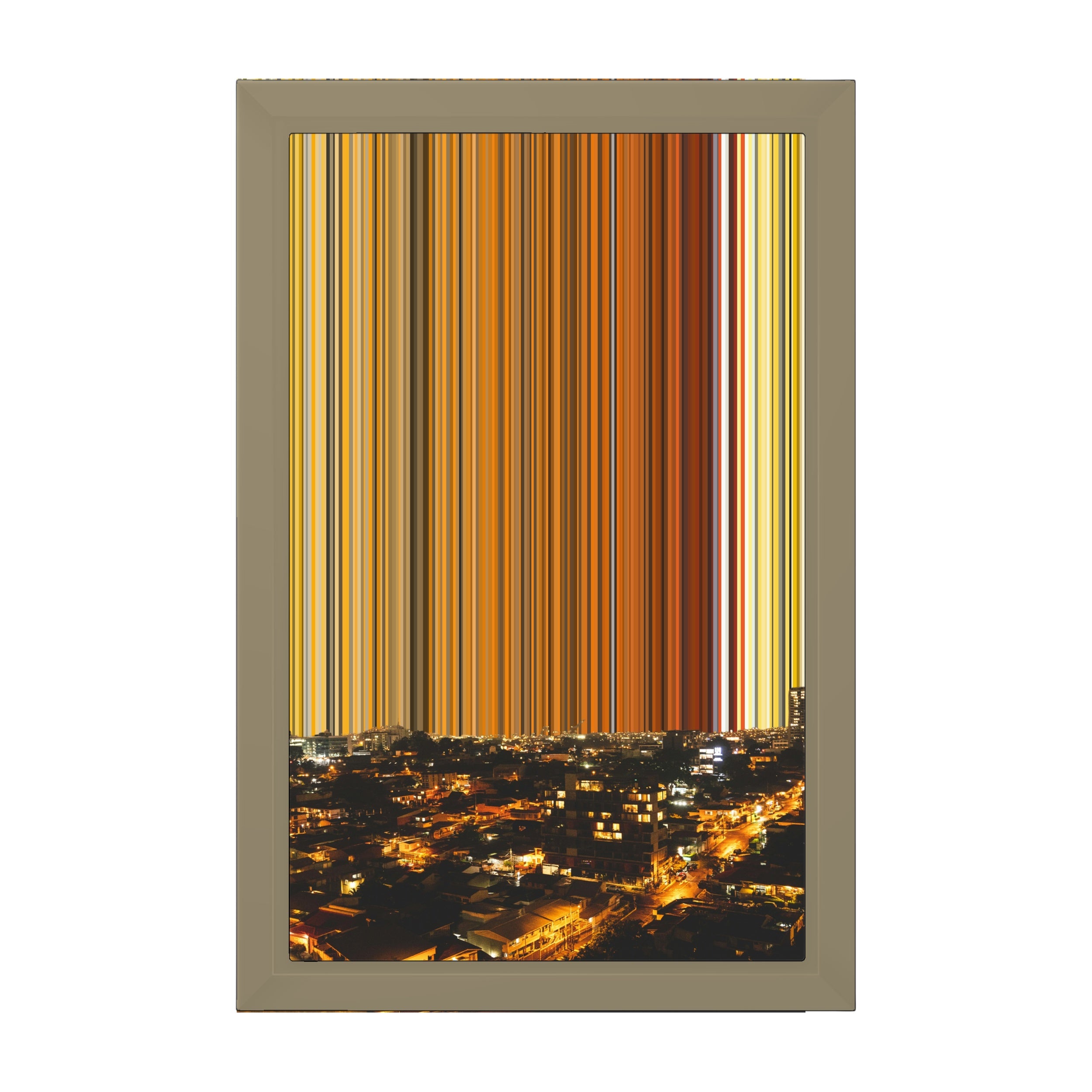 8×12" Framed Canvas - Natural variant