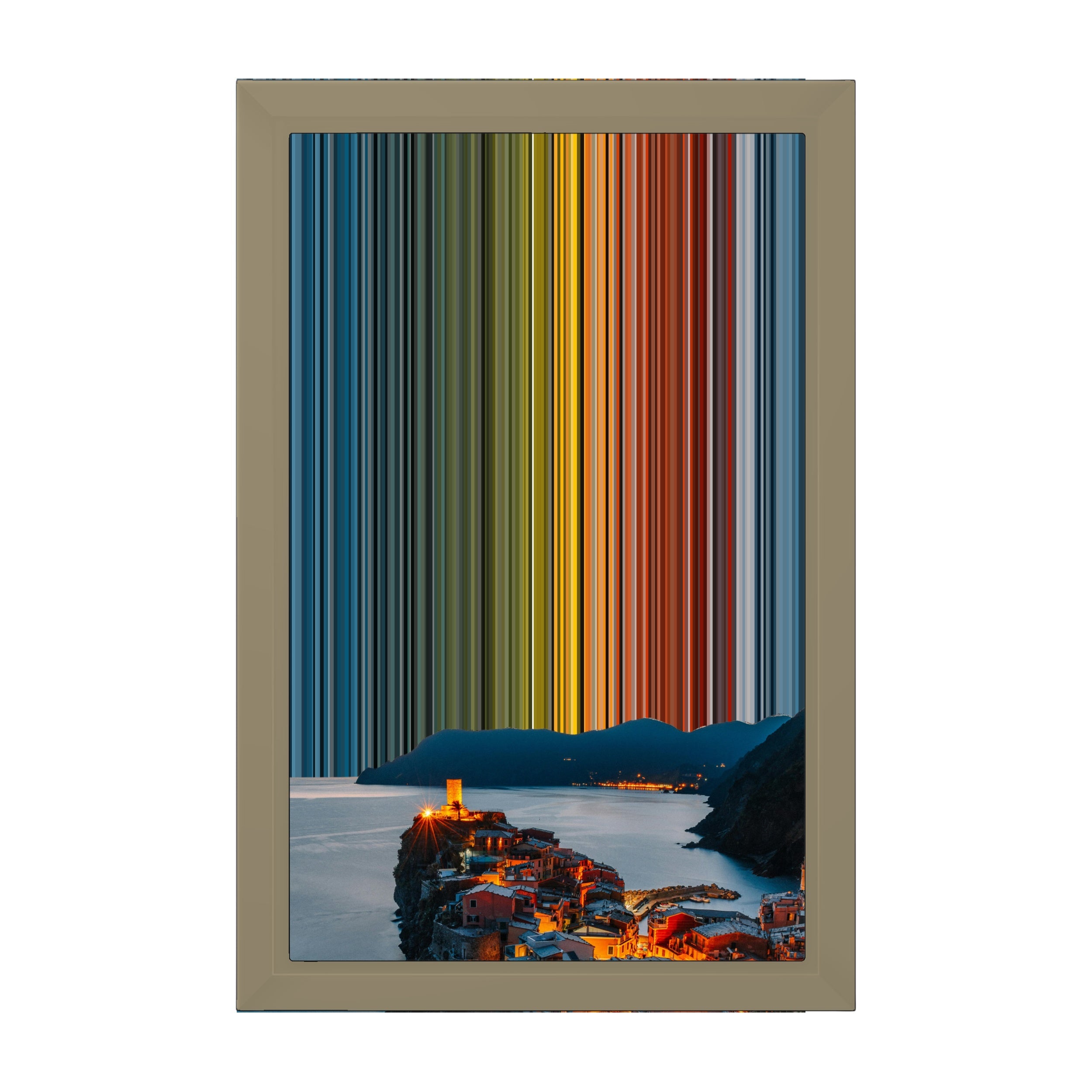 8×12" Framed Canvas - Natural variant